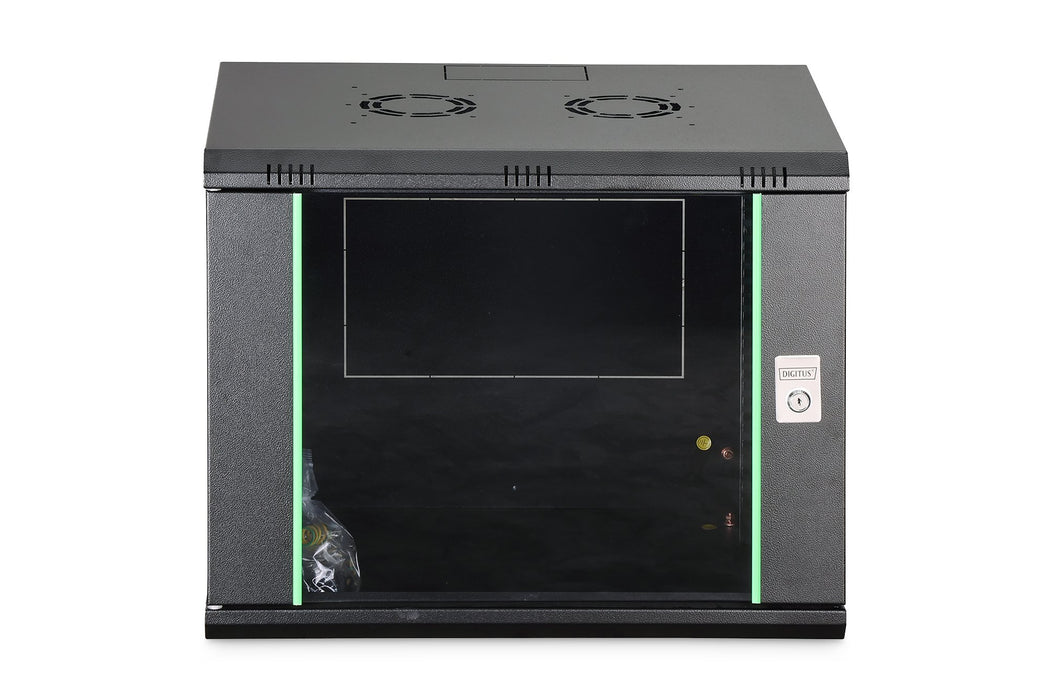 EAN 4016032257813 - Digitus DN-19 09-U-EC-SW armario rack 9U Bastidor de pared Negro imagen 5