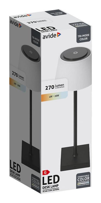 EAN 5999097955704 - Avide ABLDL-USB-B-4W lámpara de mesa LED G Negro, Blanco imagen 2
