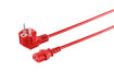 EAN 5715063490884 - Microconnect MC-SCHUANGC13300R cable de transmisión Rojo 3 m Enchufe tipo E+F C13 acoplador imagen 1