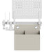 EAN 4052792075861 - LogiLink PB0101 organizador para colgar Acero, Plástico Blanco imagen 3
