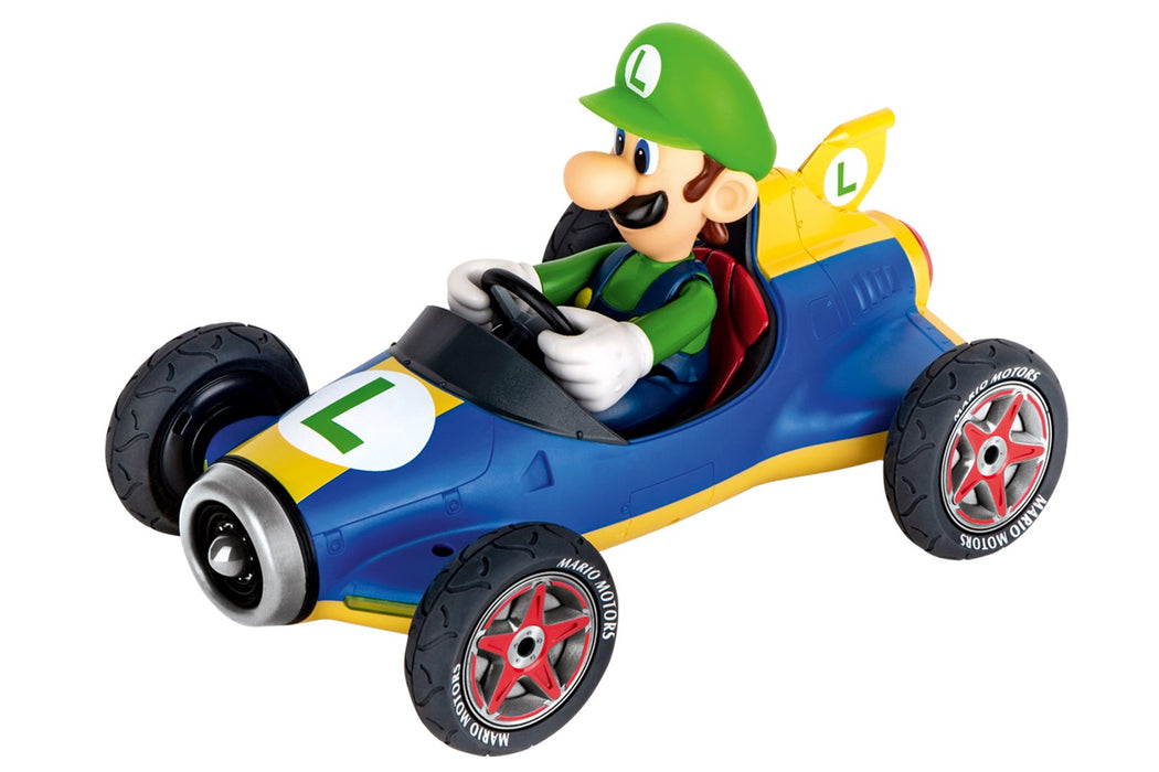 EAN 9003150111313 - Carrera RC Mario Kart Mach 8 - Luigi modelo controlado por radio Buggy Motor eléctrico 1:18 imagen 1