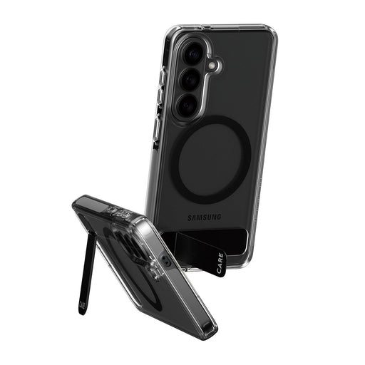 EAN 5715685034084 - PanzerGlass CARE™ by ® Urban Explorer Case Transparent w. Black Kickstand & Qi Samsung Galaxy S26 funda p imagen 1