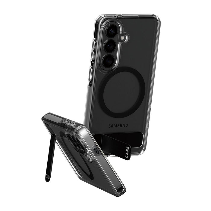 EAN 5715685034084 - PanzerGlass CARE™ by ® Urban Explorer Case Transparent w. Black Kickstand & Qi Samsung Galaxy S26 funda p imagen 1