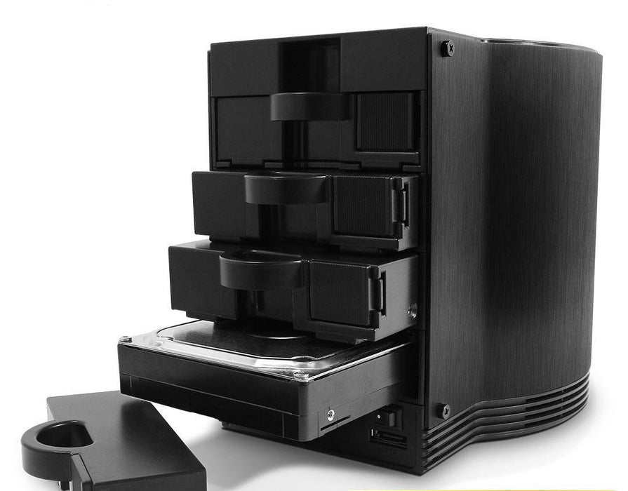 EAN 4250273415957 - Fantec SQ-35RU3e unidad de disco multiple 0 TB Escritorio Negro imagen 3