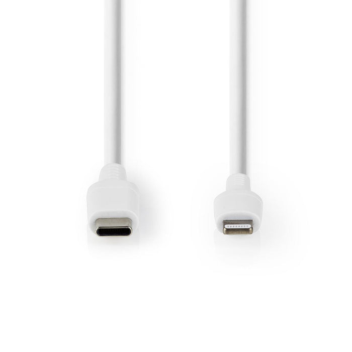 EAN 5412810315512 - Nedis CCGW39650WT20 cable de conector Lightning 2 m Blanco imagen 2
