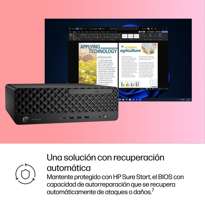 EAN 0199896402682 - HP ProDesk 4 SFF G1i Desktop AI PC Intel Core Ultra 5 225 16 GB DDR5-SDRAM 512 GB SSD Windows 11 Pro imagen 7