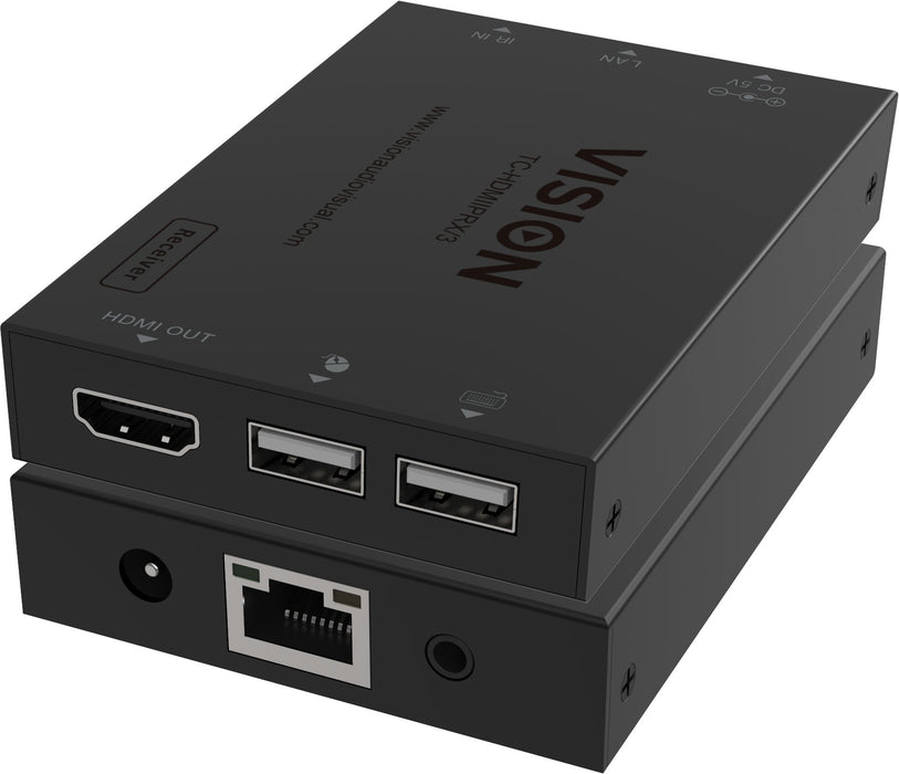 EAN 6862534000000 - Vision HDMI-over-IP Receiver Receptor AV Negro imagen 1