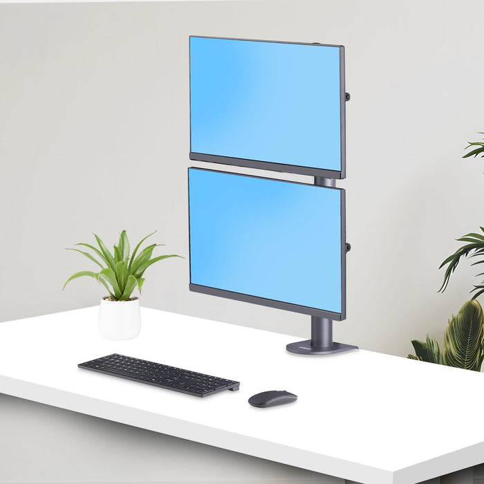 EAN 65030908306 - StarTech.com H2MPV-MONITOR-MOUNT soporte para monitor 124,5 cm (49") Escritorio Negro imagen 9