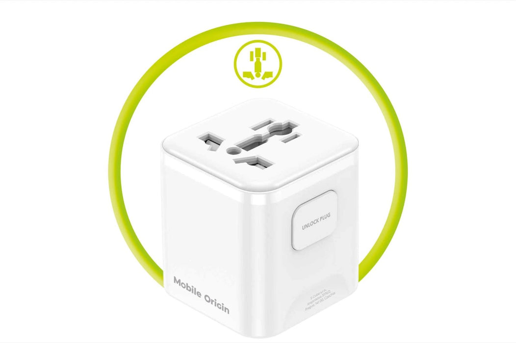 EAN 8594215996453 - Mobile Origin MO-UTRA-PW30-WHT adaptador de enchufe eléctrico Universal Blanco imagen 5