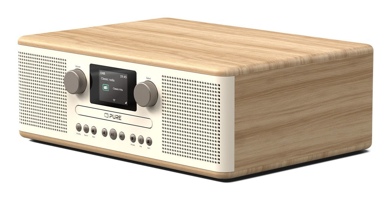 EAN 759454301347 - Pure Classic C-D6 Portátil Digital Roble, Blanco imagen 2
