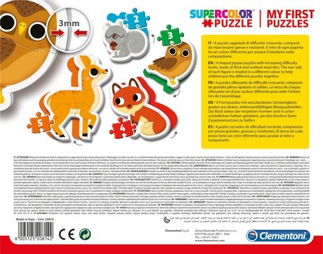 EAN 8005125208142 - Clementoni My First Puzzles Puzzle rompecabezas 3 pieza(s) Animales imagen 3