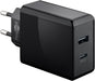EAN 4040849449604 - Goobay 44960 cargador de dispositivo móvil Universal Negro Corriente alterna Carga rápida Interior imagen 2