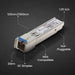 EAN 5902560362213 - Extralink SFP 1.25G WDM 1310/1550NM SM 20KM SC - PAIR red modulo transceptor Fibra óptica 1250 Mbit/s 131 imagen 10