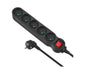 EAN 5902211108153 - Maclean MCE183 base múltiple 1,4 m 5 salidas AC Interior Negro imagen 1