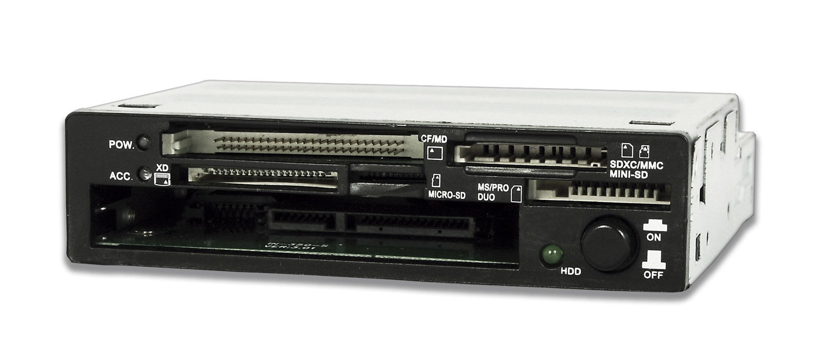 EAN 8437012429819 - CoolBox CR450SA01 lector de tarjeta SATA Interno Negroimagen 1)