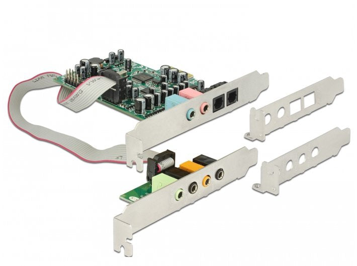 EAN 4043619896400 - DeLOCK 89640 tarjeta de audio Interno 7.1 canales PCI-E imagen 1