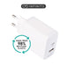 EAN 5715063077801 - eSTUFF ES637031-BULK cargador de dispositivo móvil Smartphone Blanco Corriente alterna Carga rápida Inter imagen 1