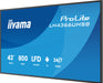 EAN 4948570128204 - iiyama LH4366UHSB-B1AG pantalla de señalización Pantalla plana para señalización digital 109,2 cm (43") L imagen 6