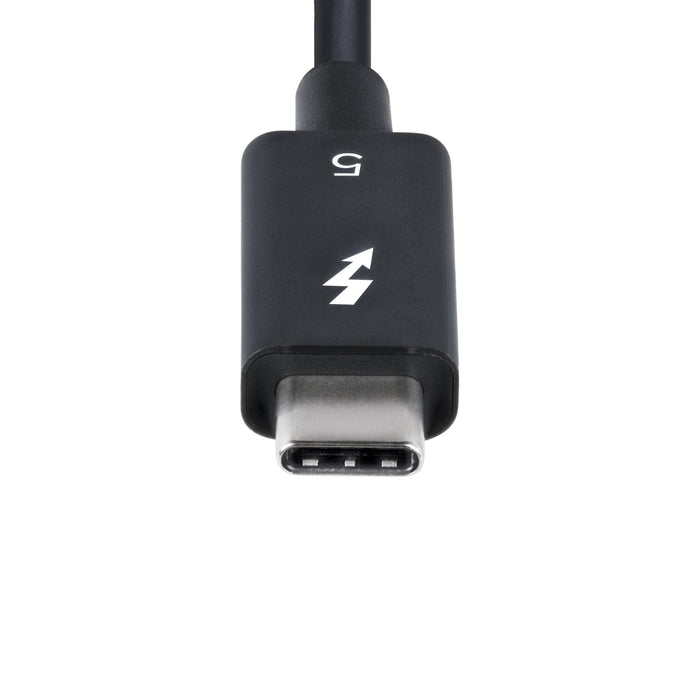 EAN 0065030910064 - StarTech.com TBLT5MM80CM240W cable Thunderbolt 0,8 m 80 Gbit/s Negro imagen 4