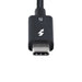 EAN 0065030910064 - StarTech.com TBLT5MM80CM240W cable Thunderbolt 0,8 m 80 Gbit/s Negro imagen 4