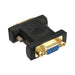 EAN 4043718200245 - InLine 17780P cambiador de género para cable VGA (D-sub) HD female VGA Negro imagen 2