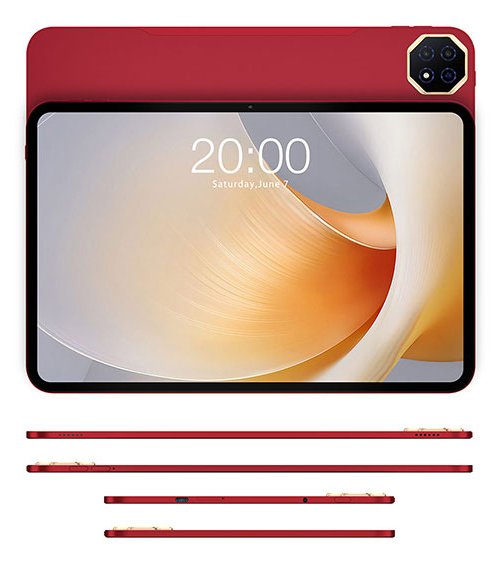 EAN 6940709687956 - Teclast T65PLUS tablet 4G TD-LTE & FDD-LTE 128 GB 34 cm (13.4") 8 GB Wi-Fi 5 (802.11ac) Android 15 Rojo imagen 5