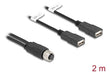 EAN 4043619602919 - DeLOCK 60291 cable para sensor y actuador 2 m M12 2 x USB Type-A Negro imagen 2