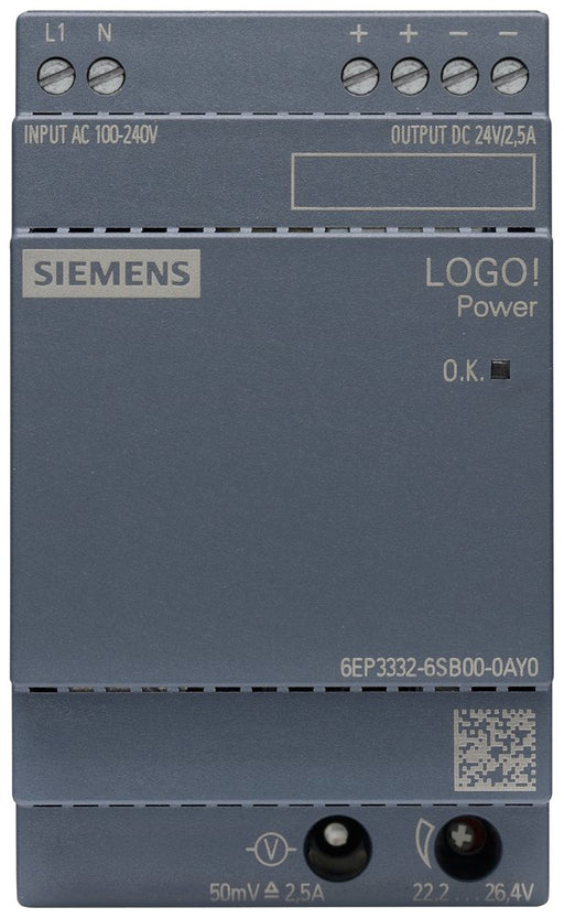 EAN 4025515154853 - Siemens 6EP3332-6SB00-0AY0 adaptador e inversor de corriente Interior Multicolor imagen 2