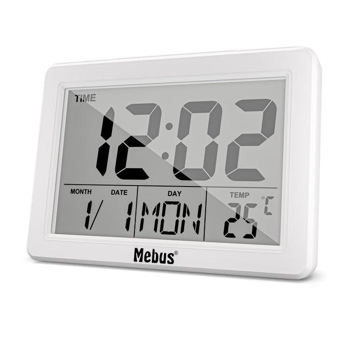 EAN 4007218257383 - Mebus 25738 despertador Reloj despertador analógico Blanco imagen 3