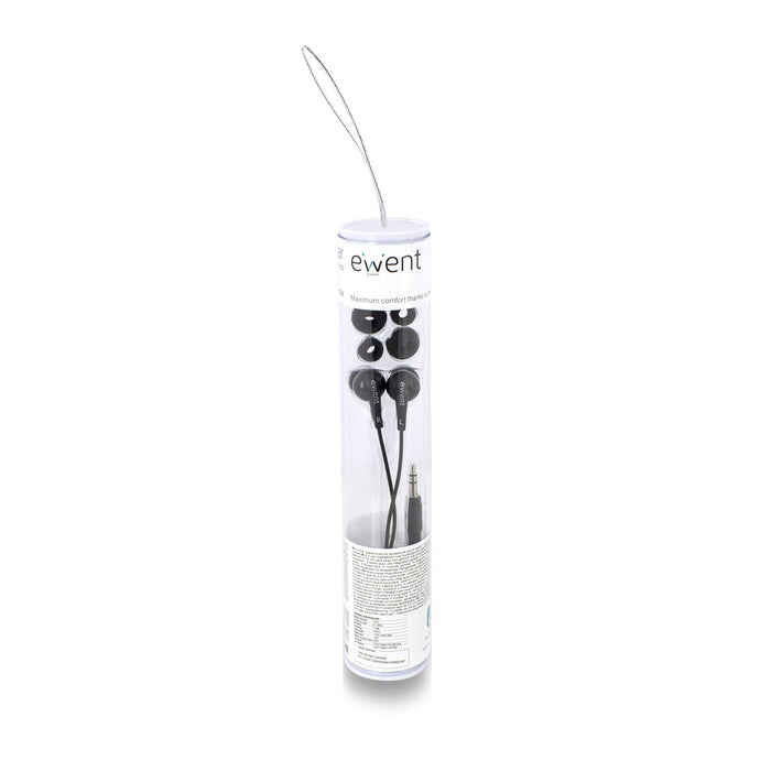 EAN 8056045870377 - Ewent EW3584 auricular y casco Auriculares Alámbrico Dentro de oído Música Negroimagen 1)