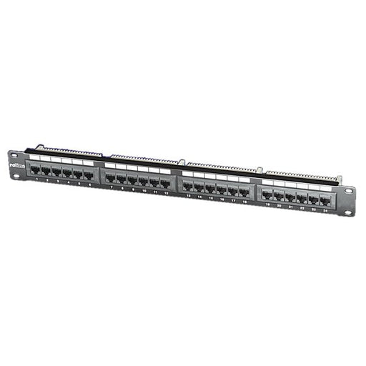 EAN 7611990135684 - ROLINE Cat.5e 19" Patch Panel, 24 Ports, UTP black imagen 1