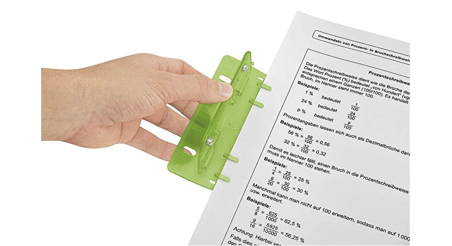 EAN 4003801856186 - Wedo 67 811 perforador de papel Verde imagen 3