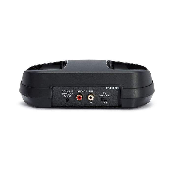EAN 8435256897562 - Aiwa WHF-880 auricular y casco Auriculares Inalámbrico Diadema Música Base de carga Negro imagen 6