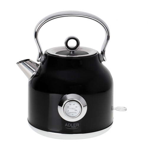 EAN 5903887808644 - Adler AD 1346B tetera eléctrica 1,7 L 2200 W Negro, Metálico imagen 1