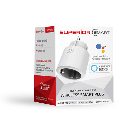 EAN 8054242081039 - Superior Electronics SUPiPW001 enchufe inteligente Blanco imagen 2