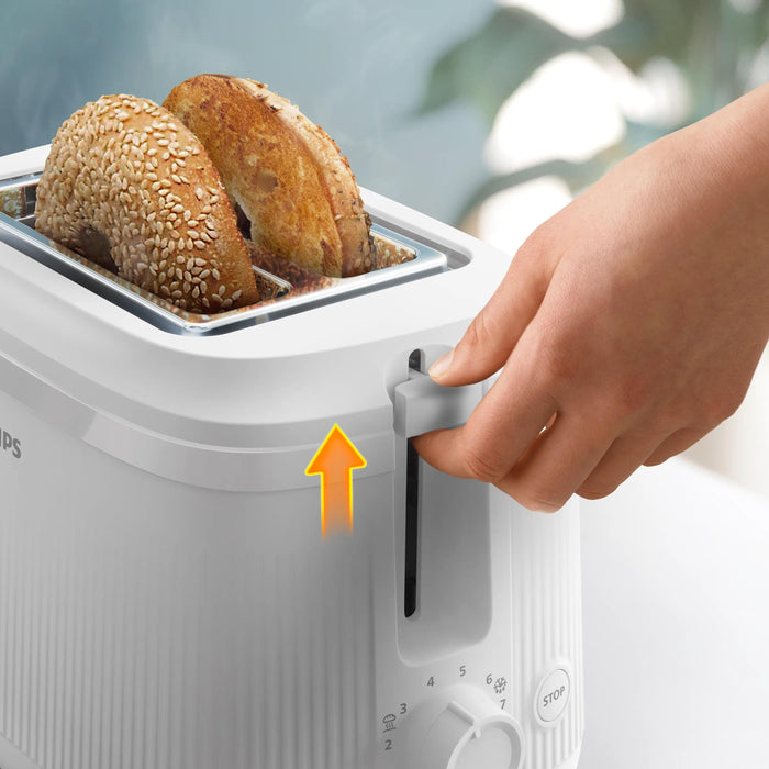 EAN 8720389041266 - Philips 3000 series HD2511/00 tostadora 8 2 rebanada(s) 900 W Blanco imagen 5