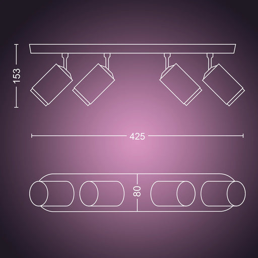 EAN 8720169319394 - Philips Hue White and Color ambiance 8720169319394 iluminación inteligente Punto de iluminación inteligen imagen 2
