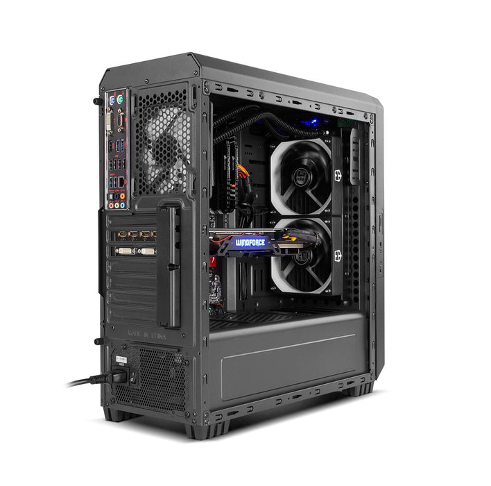 EAN 8436532164408 - NOX NXHUMMERZS carcasa de ordenador Midi Tower Negro imagen 19