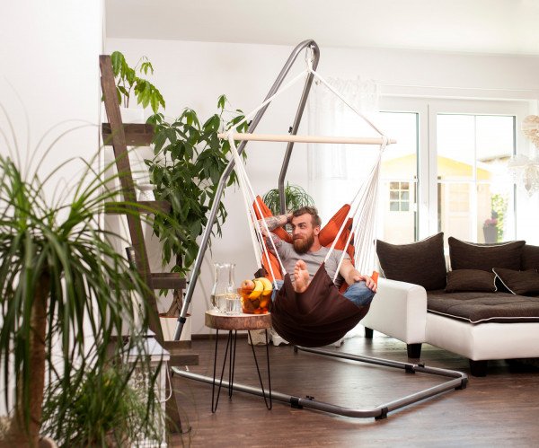 EAN 4030454003643 - AMAZONAS AZ-4011000 soporte de hamaca 1450 mm Acero lacado con pintura electrostática imagen 5