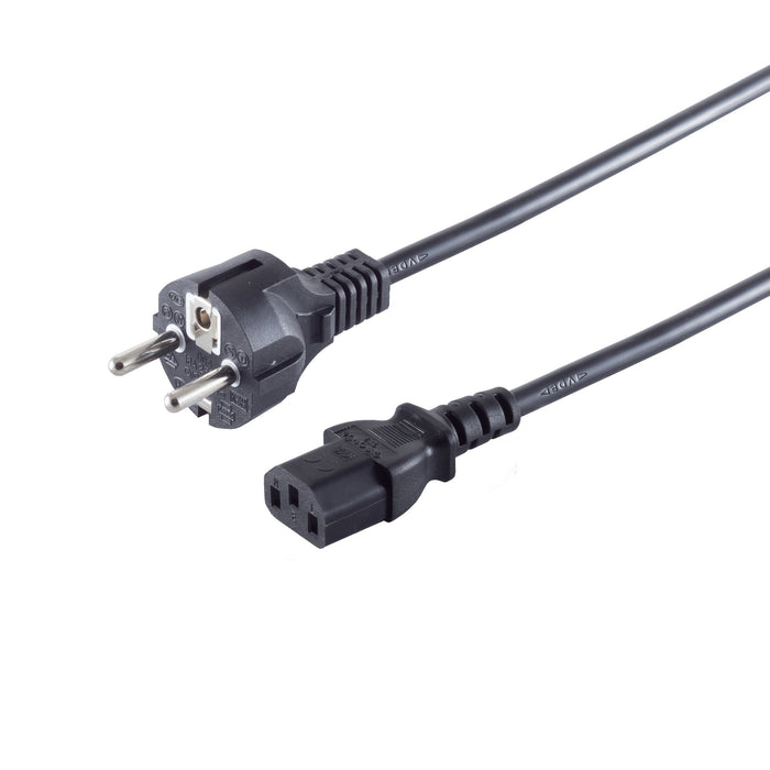 EAN 4017538121882 - S/CONN maximum connectivity 60006-G cable de transmisión Negro 1,8 m CEE 7/7 C13 acoplador imagen 1