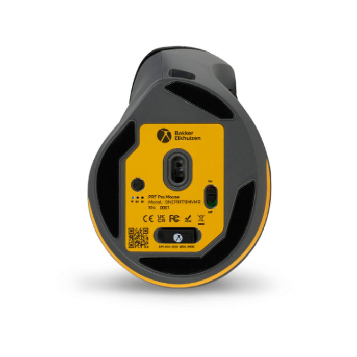 EAN 8719274677918 - BakkerElkhuizen PRF Pro ratón Oficina mano derecha RF Wireless + Bluetooth + USB Type-C Óptico 2400 DPI imagen 5