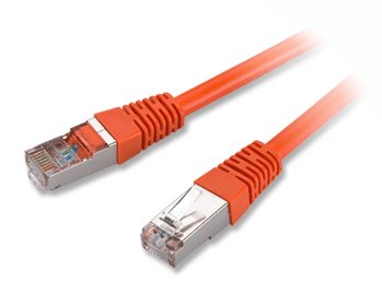 EAN 5420016819666 - LOGON SSTP Cat5e cable de red Naranja 0,15 m imagen 1
