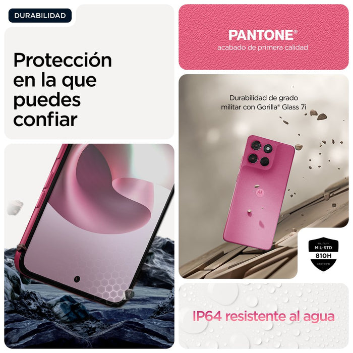 EAN 840493609003 - Motorola moto g57 power 17,1 cm (6.72") SIM doble Android 16.0 5G USB Tipo C 12 GB 256 GB 7000 mAh Rosa imagen 8