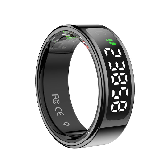 EAN 8436588883360 - Leotec LESR01K08 rastreador de actividad LED Anillo inteligente rastreador de actividad IPX8 Negro imagen 4