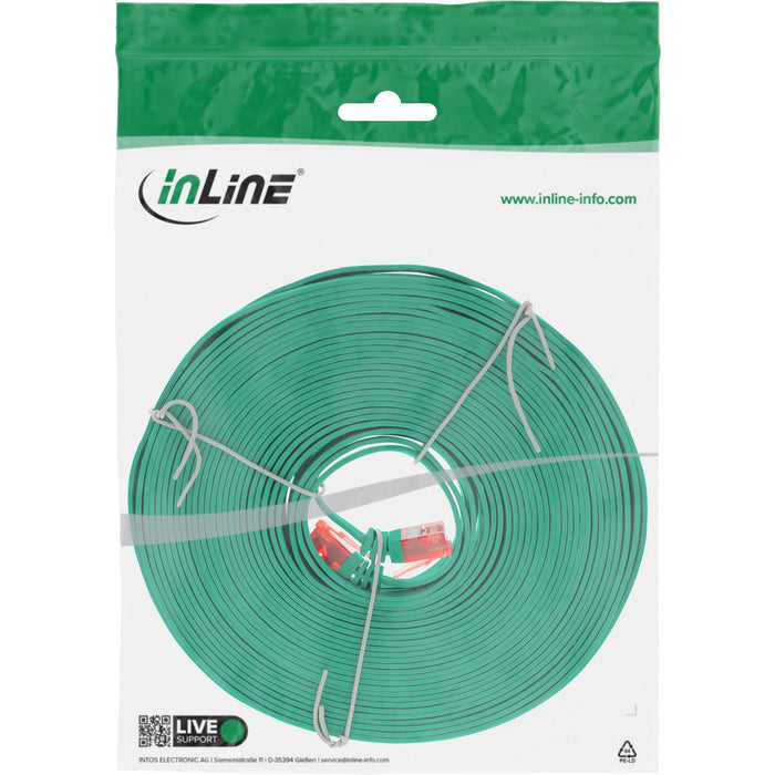 EAN 4043718158461 - InLine 71600G cable de red Verde 10 m Cat6 U/UTP (UTP) imagen 4