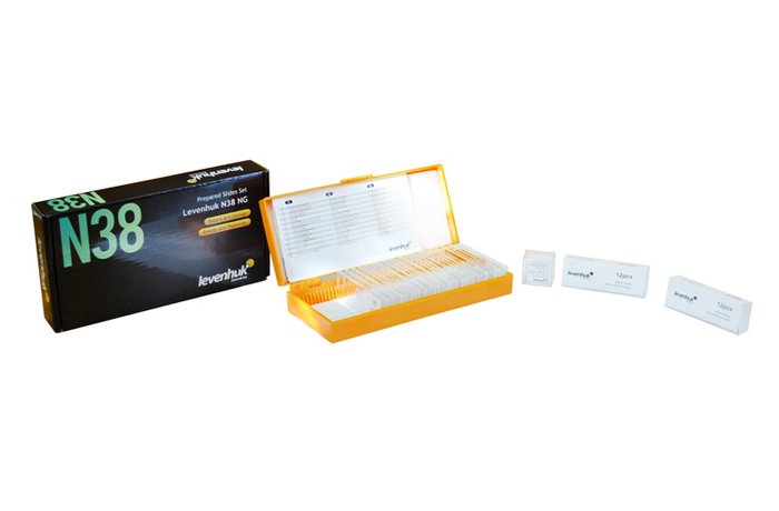 EAN 0611901511085 - Levenhuk N38 NG Vidrio Portaobjetos de microscopio imagen 12