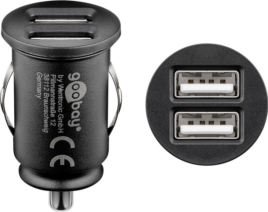 EAN 4040849589126 - Goobay 58912 cargador de dispositivo móvil Universal Negro Encendedor de cigarrillos Auto imagen 1