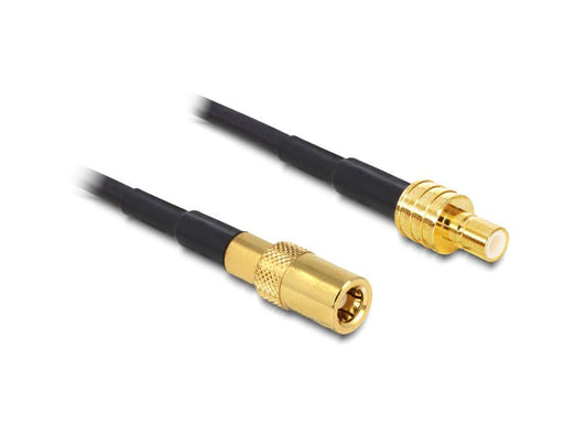 EAN 4043619887323 - DeLOCK 88732 cable coaxial RG-174 0,5 m SMB Negro imagen 1