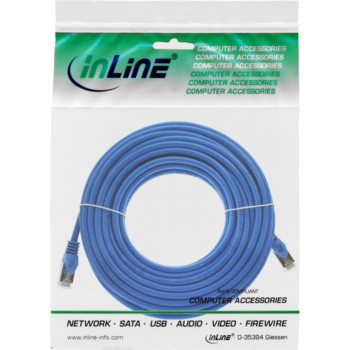EAN 4043718007912 - InLine 72505B cable de red Azul 5 m Cat5e SF/UTP (S-FTP) imagen 3