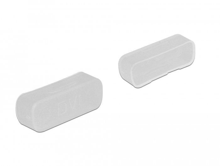 EAN 4043619601615 - DeLOCK 60161 tapa de seguridad para enchufe DVI Transparente 10 pieza(s) imagen 2